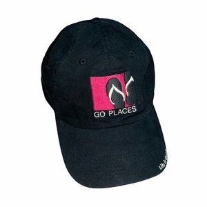 Life is Good Go Places Baseball Hat Black